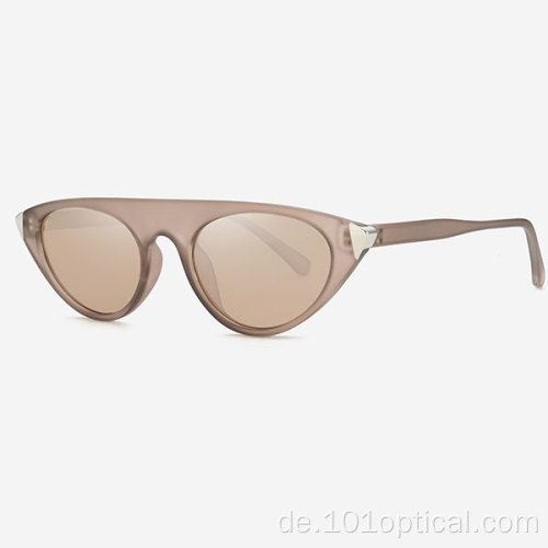 Cat Eye Damensonnenbrille mit Metall